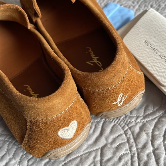 ISA TAPIA SENNA SADDLE SUEDE DRIVER - Picture 4 of 9